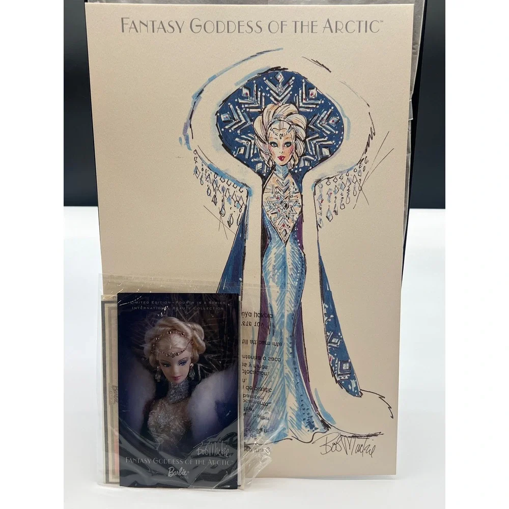 Bob Mackie 2001 Fantasy Goddess of the Arctic Barbie Limited Edition